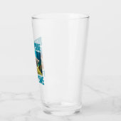 Deep Blue und Gefühl Fine Mermaid und Dolphin Glas (Links)