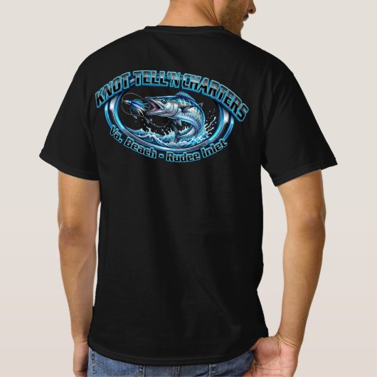 Deep Blue Wahoo T-Shirt (Rückseite)