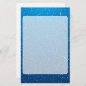 Deep Blue Water und TIny Bubbles Briefpapier (Vorne/Hinten)