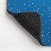 Deep Blue Water und TIny Bubbles Mousepad (Ecke)