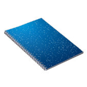 Deep Blue Water und TIny Bubbles Notizblock (Rechte Seite)