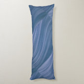 Deep Blue Waves Seitenschläferkissen (Rückseite (Vertikal))