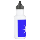 Deep Blue White Star Trinkflasche (Links)