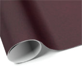 Deep Burgundy Plum Geschenkpapier (Rolleneckpunkt)