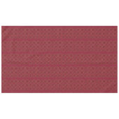Deep Burgundy Red Birds Pattern Holiday Tableclout Tischdecke (Vorderseite (Horizontal))
