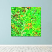 Deep calming Stretched Canvas Print,Smooth color  Leinwanddruck (Insitu (Holzboden))