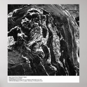 Deep Canyon Wüstenforschungsstation von Ansel Adam Poster