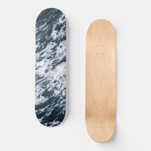 Deep Caribbean Sea Vibes 1 Skateboard (Vorderseite)