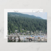 Deep Cove, Vancouver, B.C. Postkarte (Vorne/Hinten)