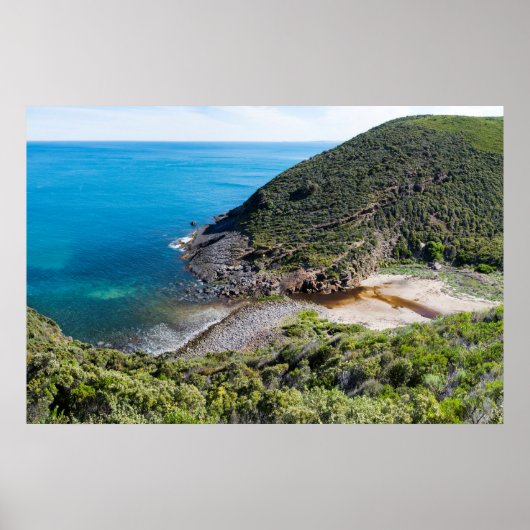 Deep Creek Cove Panorama Poster (Vorne)