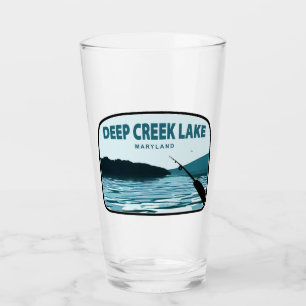 Deep Creek Lake Maryland Angelrute Glas