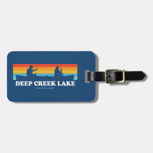 Deep Creek Lake Maryland Kanu Gepäckanhänger