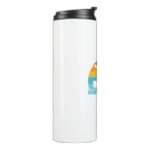 Deep Creek Lake Maryland Kayak Thermosbecher (Nach links gedreht)