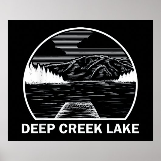 DEEP CREEK LAKE MARYLAND POSTER (Vorne)