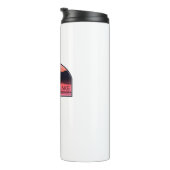 Deep Creek Lake Maryland Red Sunrise Thermosbecher (Nach rechts gedreht)