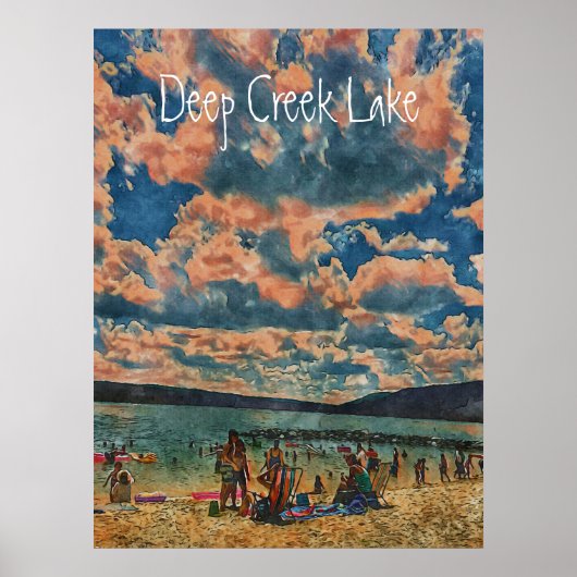 Deep Creek Lake Poster (Vorne)