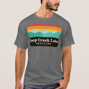 Deep Creek Staat Park Maryland Retro Vintag T-Shirt