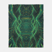 Deep Cyber Fleecedecke (Vorderseite)