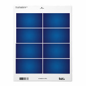Deep Dark Blue Grainy Vignette (Vorne)