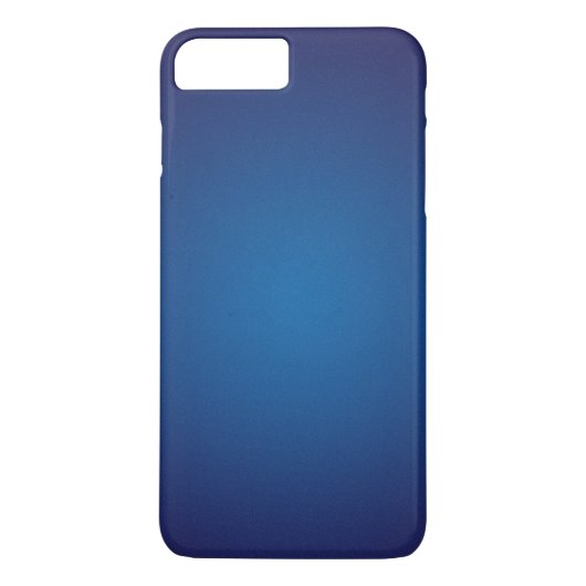 Deep Dark Blue Grainy Vignette Case-Mate iPhone Hülle (Rückseite)