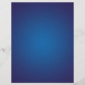 Deep Dark Blue Grainy Vignette Flyer (Hinten)