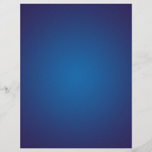 Deep Dark Blue Grainy Vignette Flyer (Hinten)