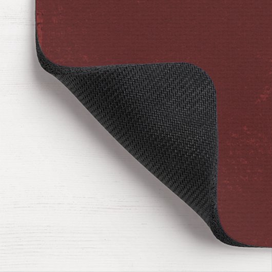 DEEP DARK RICH MAROON RED BURGUNDY TEXTURE TEMPLAT MOUSEPAD (Ecke)