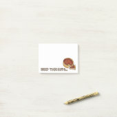 Deep (Dish) Gedanken ChicagoPepperoni Pizza Pie Post-it Klebezettel (Auf Schreibtisch)