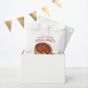 Deep Dish Pepperoni Pizza Pie Birthday Party Geschenktütchen