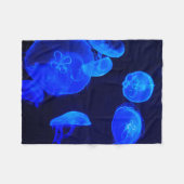 Deep Dive Buddha Heute #1 Cosy Ocean Fleecedecke (Vorderseite (Horizontal))