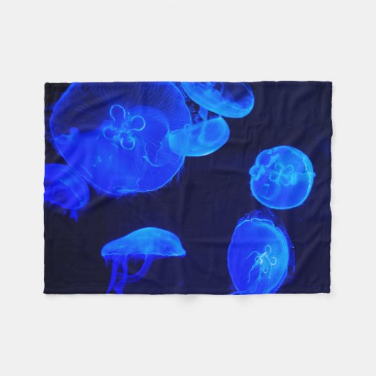 Deep Dive Buddha Heute #1 Cosy Ocean Fleecedecke (Vorderseite (Horizontal))