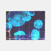 Deep Dive Buddha heute #2 Cosy Ocean Fleecedecke (Vorderseite (Horizontal))