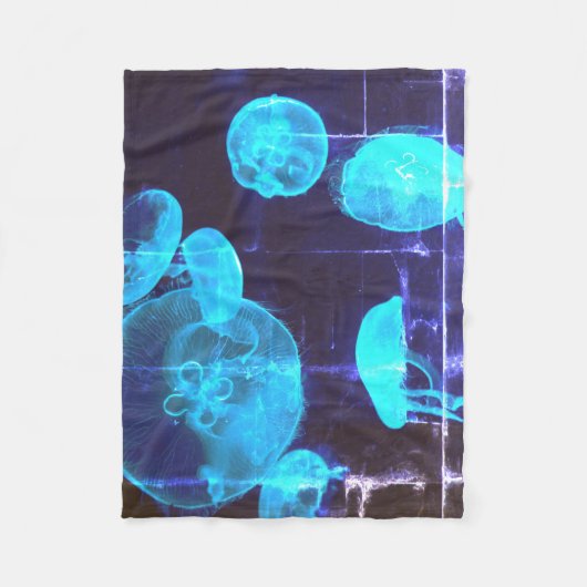 Deep Dive Buddha heute #2 Cosy Ocean Fleecedecke (Vorderseite)