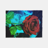 Deep Dive Buddha Heute #5 Cosy Ocean Fleecedecke (Vorderseite (Horizontal))