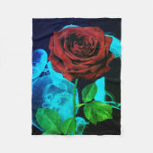 Deep Dive Buddha Heute #5 Cosy Ocean Fleecedecke (Vorderseite)