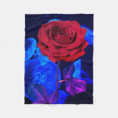 Deep Dive Buddha Heute #6 Cosy Ocean Fleecedecke (Vorderseite)