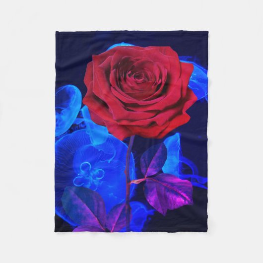 Deep Dive Buddha Heute #6 Cosy Ocean Fleecedecke (Vorderseite)