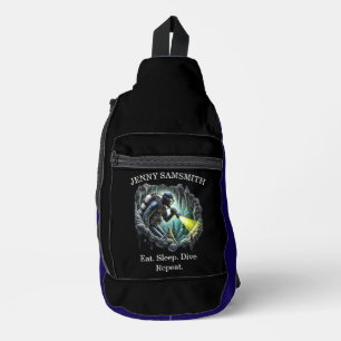 Deep Dive Sling Bag: Fun Meets Funktion! Crossbody Bag