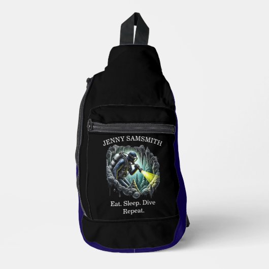 Deep Dive Sling Bag: Fun Meets Funktion! Crossbody Bag (Vorderseite)