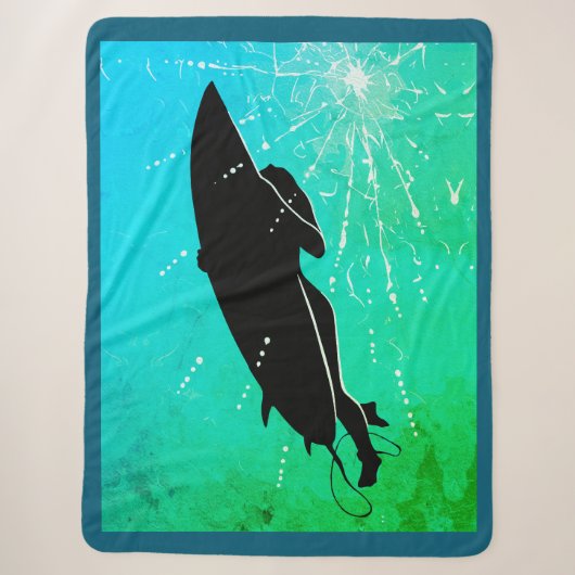 Deep Dive - Surferreise unter Wasser Sherpadecke (Vorderseite)