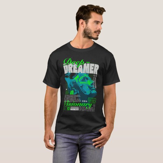 Deep Dreamer Tshirt (Vorne ganz)