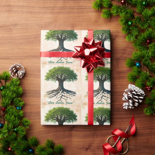 "Deep Earth Connection" Geschenkpapier (Feiertagsgeschenk)