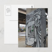 Deep Ellum Graffiti Artwork # 37 Postkarte (Vorne/Hinten)