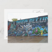 Deep Ellum Graffiti Artwork # 4 Postkarte (Vorne/Hinten)