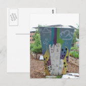 Deep Ellum Graffiti Artwork # 52 Postkarte (Vorne/Hinten)