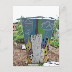 Deep Ellum Graffiti Artwork # 52 Postkarte