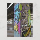 Deep Ellum Graffiti Artwork # 53 Postkarte (Vorderseite)