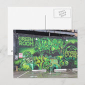 Deep Ellum Graffiti Artwork # 54 Postkarte (Vorne/Hinten)