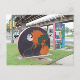 Deep Ellum Graffiti Artwork # 61 Postkarte