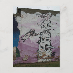 Deep Ellum Graffiti Artwork # 67 Postkarte